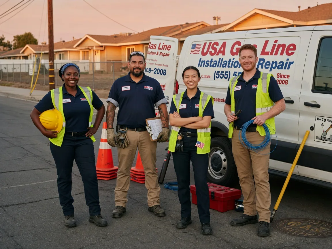 Gas Line Installation company in Dover, ID